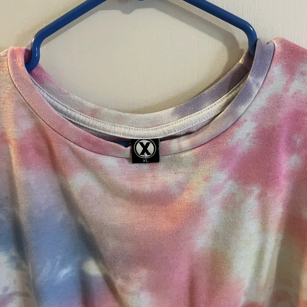 Tie dye sweater - circle X - size XL - Picture 3 of 3
